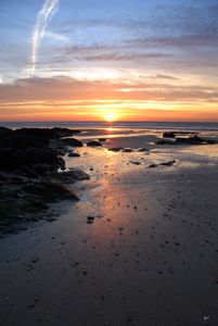 Winter beach